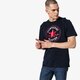 Férfi póló CONVERSE PÓLÓ SS CHUCK PATCH TEE 10007887-a02 szín: sötétkék