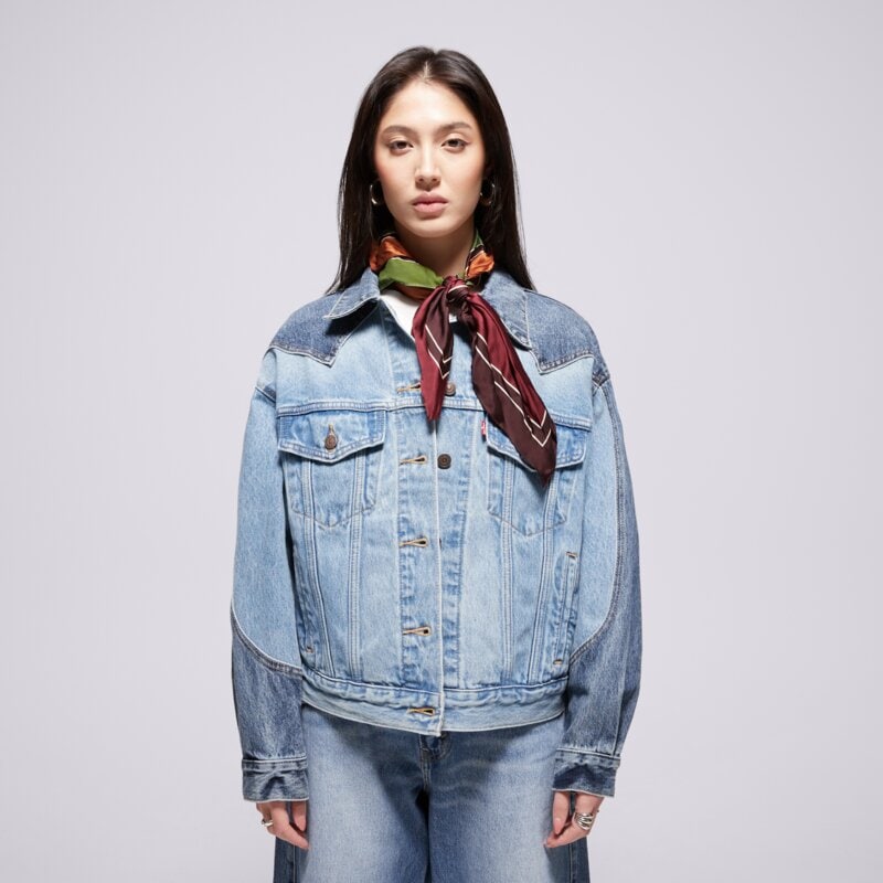 LEVI'S KABÁT 90S WESTERN PIECED TRCKR WORN IN