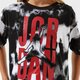 Gyerek póló JORDAN PÓLÓ JORDAN GIRL TIE DYE BOXY TEE GIRL 45a764-k04 szín: fekete