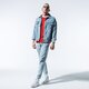 Férfi póló ADIDAS PÓLÓ 3-STRIPES LS T fm3776 szín: piros