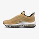 Gyerek sportcipők NIKE AIR MAX 97 QS (GS) 918890-700 szín: arany