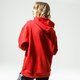 Női pulóver ADIDAS PULÓVER KAPUCNIS TRF HOODIE fm3298 szín: piros