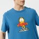 Férfi póló PUMA PÓLÓ PUMA X GARFIELD GRAPHIC TEE 534433 48 szín: kék