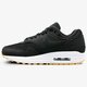 Női sportcipők NIKE W AIR MAX 1 319986-037 szín: fekete