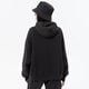 Női pulóver JORDAN PULÓVER KAPUCNIS ESSENTIAL OVERHEAD HOODIE dq4458-010 szín: fekete