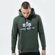 Férfi pulóver ALPHA INDUSTRIES PULÓVER KAPUCNIS BASIC HOODY 178312-142 szín: khaki