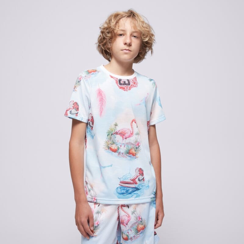 JORDAN PÓLÓ JDB JORDAN FLAMINGO AOP SS TEE BOY