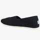 Női slip-onok TOMS CLASSIC ALPARGATA 10000869 szín: fekete