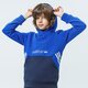 Gyerek pulóver ADIDAS PULÓVER KAPUCNIS HOODIE MM gn2384 szín: kék