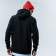 Férfi pulóver CONFRONT PULÓVER KAPUCNIS BIG LOGO HOODY cf320blm38001 szín: fekete