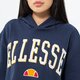 Női pulóver ELLESSE PULÓVER KAPUCNIS RAMO CROP HOODY NAVY sgp15918429 szín: sötétkék