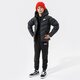 Gyerek átmeneti kabát NIKE KABÁT TÉLI SPORTSWEAR PADDED JACKET JUNIOR U cu9157-010 szín: fekete