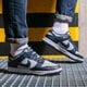 Férfi sportcipők NIKE DUNK LOW RETRO dd1391-003 szín: szürke
