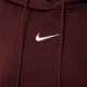 Női pulóver NIKE PULÓVER KAPUCNIS W NSW PHNX FLC OOS PO HOODIE dq5858-652 szín: bordó