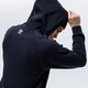 Férfi pulóver ADIDAS PULÓVER KAPUCNIS 3D TREFOIL HOOD gn3555 szín: fekete