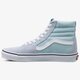 Női tornacipők VANS UA SK8-HI  va38geq6k szín: kék