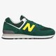 Férfi sportcipők NEW BALANCE 574  ml574hz2 szín: zöld