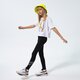 Gyerek nadrágok NIKE LEGGINGS G NSW AIR FAVORITES LGGNG GIRL dd7140-010 szín: fekete