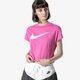 Női póló NIKE TOP W NSW SWSH TOP CROP SS ar3064-623 szín: rózsaszín
