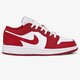 Gyerek sportcipők AIR JORDAN 1 LOW 553560-611 szín: piros