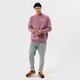 Férfi pulóver ADIDAS PULÓVER ESSENTIAL CREW he9430 szín: lila