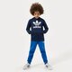 Gyerek pulóver ADIDAS PULÓVER KAPUCNIS TREFOIL HOODIE BOY hk0272 szín: fekete