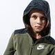 Gyerek pulóver NIKE PULÓVER CIPZÁRAS KAPUCNIS B NSW HOODIE FZ WINTERIZED bv4506-222 szín: zöld