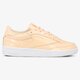 Női sportcipők REEBOK CLUB C 85 PATENT DESERT DUST WHITE bs9778 szín: bézs