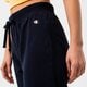 Női nadrágok CHAMPION NADRÁG RIB CUFF PANTS 114898bs501 szín: sötétkék