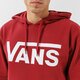 Férfi pulóver VANS PULÓVER KAPUCNIS VANS CLASSIC PO HOODIE II vn0a456bzbs1 szín: bordó
