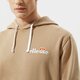 Férfi pulóver ELLESSE PULÓVER KAPUCNIS TINCTORIA OH HOODY BRWN shm13144200 szín: barna