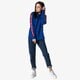 Női pulóver NIKE PULÓVER W NSW CREW LOGO TAPE SPORTSWEAR ar3054-438 szín: kék
