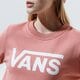 Női pulóver VANS PULÓVER CLASSIC V CREW vn0a4s97zls1 szín: rózsaszín