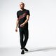 Férfi póló CONFRONT PÓLÓ FOOT PRINT BLK TEE cf39tsm60002 szín: fekete
