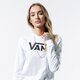 Női póló VANS PÓLÓ FLYING V LS vn0a3ulgwht1 szín: fehér