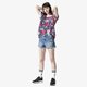 Női póló ADIDAS PÓLÓ SS 3 STRIPES TEE dv2656 szín: multicolor