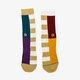 Férfi zoknik STANCE ZOKNI SPLIT CHECK BROWN m556c19spcnat szín: barna