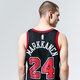 Férfi póló JORDAN TANK BULLS STATEMENT EDITION 2020 NBA cv9472-018 szín: fekete