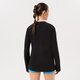 Női póló ADIDAS PÓLÓ 3STR LONGSLEEVE gn2911 szín: fekete