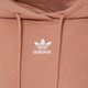 Női pulóver ADIDAS PULÓVER KAPUCNIS ESS+ HOODIE SIZE PLUS h44651 szín: rózsaszín