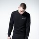 Férfi pulóver CHAMPION PULÓVER BASIC CREWNECK 215493kk001 szín: fekete