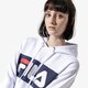 Női pulóver FILA PULÓVER LORI HOODIE SWEAT 687042i98 szín: fehér