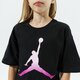 Gyerek póló JORDAN PÓLÓ JDG SHORT SLEEVE GRAPHIC PÓLÓ GIRL 45a437-023 szín: fekete
