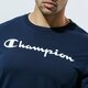 Férfi póló CHAMPION PÓLÓ CREWNECK PÓLÓ 214747bs501 szín: sötétkék