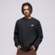 Férfi pulóver NIKE PULÓVER M NK CLUB BB CREW fn3886-010 szín: fekete