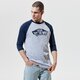 Férfi póló VANS PÓLÓ MN OTW RAGLAN ATHLETIC HEATHER/MELEGÍTŐS BLUES vn000xxmkoo1 szín: szürke