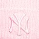 Női téli sapka NEW ERA SAPKA WMNS BOBBLE BEANIE NYY PNK NEW YORK YANKEES PN 60284837 szín: rózsaszín