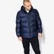 Férfi télikabát ADIDAS KABÁT HOODED JKT br4782 szín: sötétkék