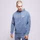 Férfi pulóver NIKE PULÓVER KAPUCNIS SPORTSWEAR CLUB FLEECE bv2654-491 szín: kék