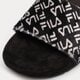 Női papucsok és szandálok FILA DRIFTER FLUFF SLIDES  5sm01766021 szín: fekete